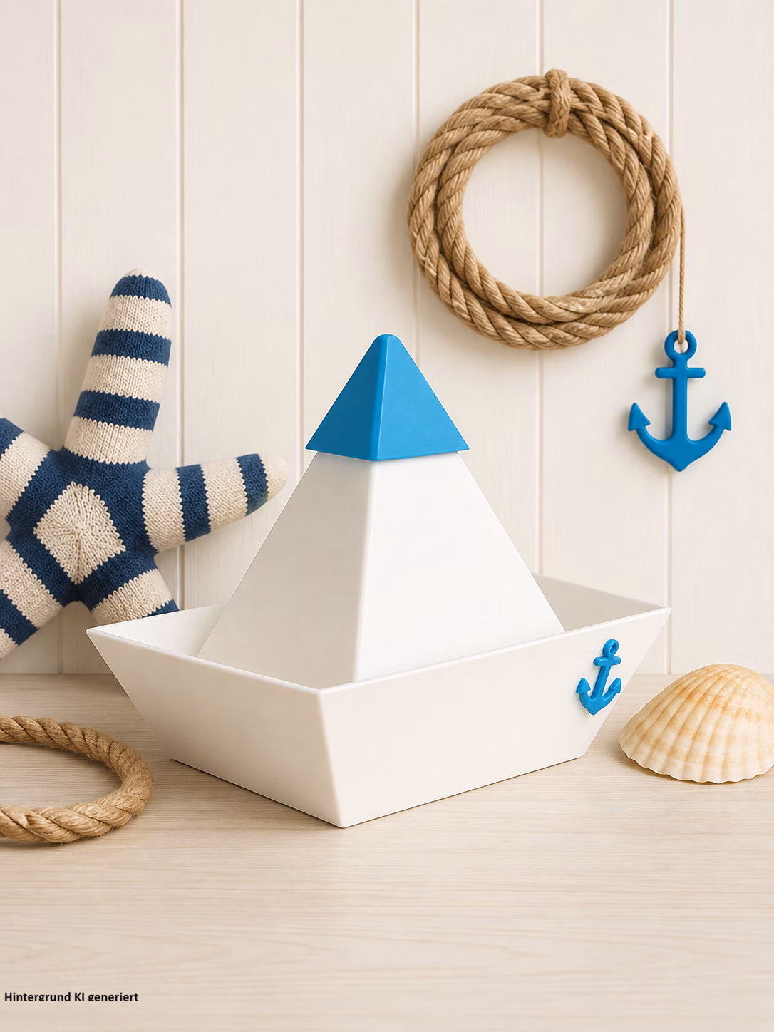 Deko Boot im maritimen Stil